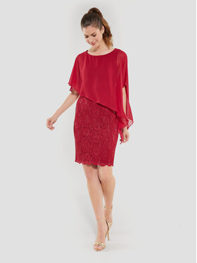 Swing Swing Kokteiļkleita 77760410 Sarkans Regular Fit