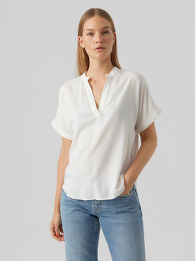 Vero Moda Vero Moda Bluzka Beauty 10279697 Biały Regular Fit