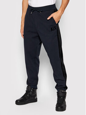 Armani Exchange Armani Exchange Teplákové kalhoty 6KZPFR ZJ6LZ 4520 Tmavomodrá Regular Fit
