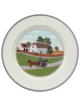 Villeroy & Boch Villeroy & Boch Talerz płaski Design Naif Villeroy & Boch Biały