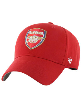 47 Brand 47 Brand Czapka z daszkiem 47 Brand Arsenal FC MVP Cap Czerwony