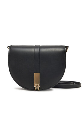 Tommy Hilfiger Tommy Hilfiger Torebka Heritage Saddle Bag AW0AW17164 Czarny