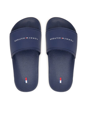 Tommy Hilfiger Tommy Hilfiger Pantoletten T3X0-34403-1172 Blau