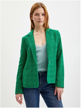 Orsay Orsay Marynarka 482453-867000__34 Zielony Regular Fit