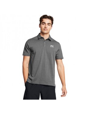 Under Armour Under Armour Polo 1386608 Szary Relaxed Fit