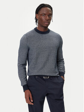 BOSS BOSS Svetr H-Hestro 50549986 Tmavomodrá Regular Fit