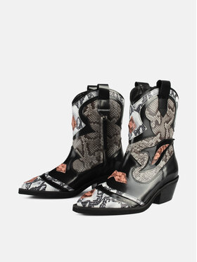 L37 L37 Polokozačky OUT OF TIME Černá