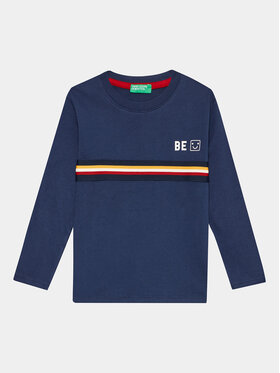 United Colors Of Benetton United Colors Of Benetton Блузка 3VR5G10AT Cиній Regular Fit