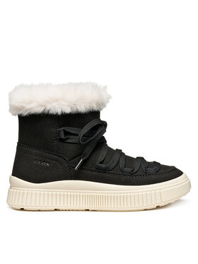Geox Geox Stivali da neve J Laquinny J56M3D 000AU C9999 S Nero