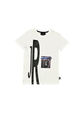 John Richmond John Richmond T-Shirt rbp24058ts_sw_bianco Biały Regular Fit