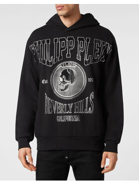 PHILIPP PLEIN PHILIPP PLEIN Bluza 6415 Czarny Regular Fit