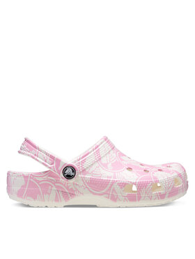 Crocs Crocs Pantoletten Classic Duke Print Clog K 210007 Rosa