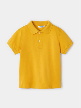Mayoral Mayoral Polo 150 Giallo Regular Fit