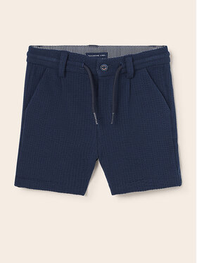 Mayoral Mayoral Pantalon scurți din material 1287 Bleumarin Regular Fit