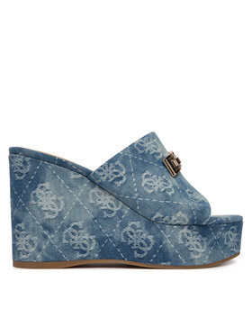 Guess Guess Pantoletten FLJEV2 DEN04 Blau