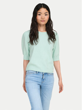 ONLY ONLY Sweter Rica 15318551 Zielony Regular Fit