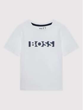 Boss Boss T-Shirt J25N32 M Biały Regular Fit