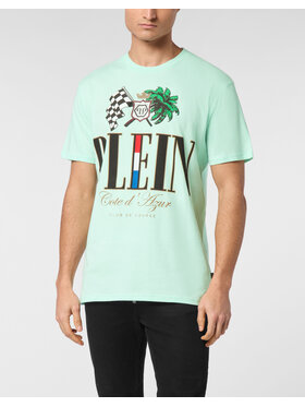 PHILIPP PLEIN PHILIPP PLEIN T-shirt 24691 Verde Regular Fit