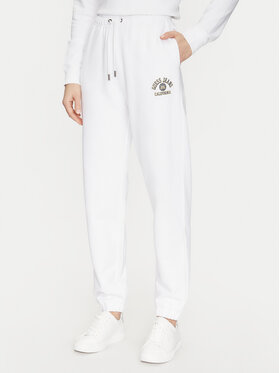 Guess Guess Pantaloni trening W5RB63 K68I4 Alb Regular Fit