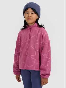 4F 4F Felpa di pile 4FJWAW25TFLEF342-53A Rosa Oversize