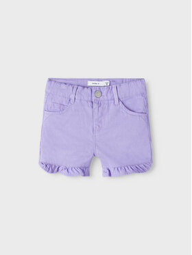 NAME IT NAME IT Szövet rövidnadrág 13214426 Lila Regular Fit