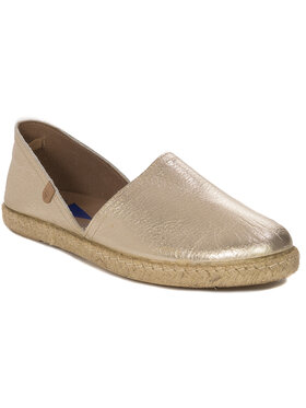 Verbenas Verbenas Espadryle CARMEN-NUKLEO-ORO Złoty