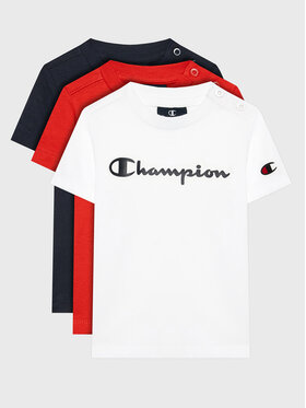 Champion Champion Komplet 3 t-shirtów 305974 Kolorowy Regular Fit