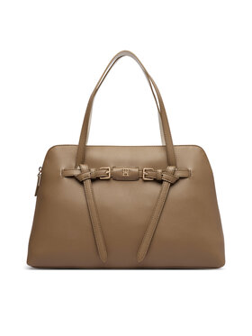 Tommy Hilfiger Tommy Hilfiger Handtasche Th Buckle Tote AW0AW19032 Beige