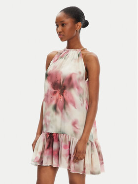 Guess Guess Rochie de seară 5GGK32 7310A Roz Regular Fit