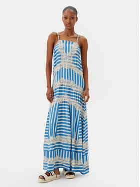 Maaji Maaji Letné šaty Azure Stripes Rosalia PT2664CLD001 Modrá Regular Fit