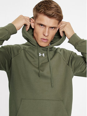 Under Armour Jopa Ua Rival Fleece Hoodie 1379757 Khaki Loose Fit