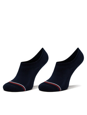 Tommy Hilfiger Tommy Hilfiger Set 2 perechi de șosete scurte unisex 701228179 Bleumarin