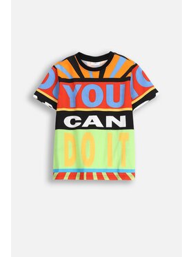 Coccodrillo Coccodrillo T-Shirt WC5143202DBJ-022 Kolorowy Regular Fit
