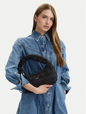 Tommy Jeans Tommy Jeans Handtasche Tjw Icon Aop Shoulder Bag AW0AW18467 Schwarz