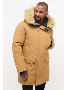 Mustang Mustang Kurtka zimowa David Arctic Parka Żółty Regular Fit
