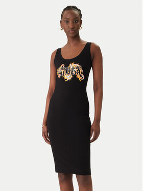 Versace Jeans Versace Jeans Rochie de zi 80HAOE02 Negru Slim Fit