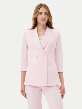 Imperial Imperial Marynarka JU25JAW Różowy Slim Fit