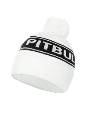 PITBULL PITBULL Czapka Czapka zimowa Vermel Pitbull R uniwersalny Biały