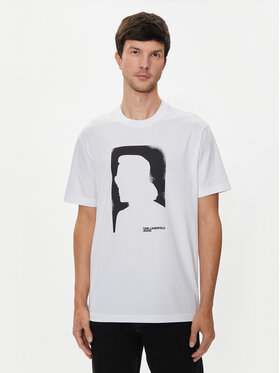 Karl Lagerfeld Jeans Karl Lagerfeld Jeans T-shirt 245D1709 Bijela Regular Fit