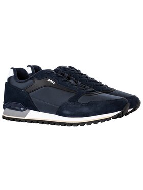 BOSS BOSS Sneakersy 25896 Granatowy