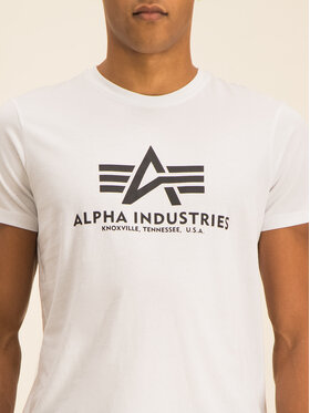 Alpha Industries T-shirt Basic 100501 Bijela Regular Fit