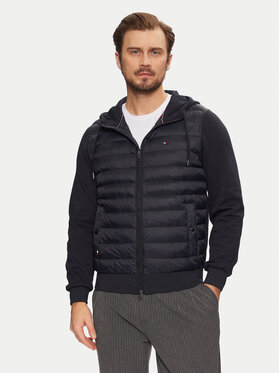 Tommy Hilfiger Tommy Hilfiger Übergangsjacke MW0MW39007 Dunkelblau Regular Fit