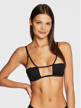 Undress Code Undress Code Sutien top Illusion 458 Negru