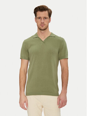 Blend Blend Polokošile 20718362 Zelená Regular Fit