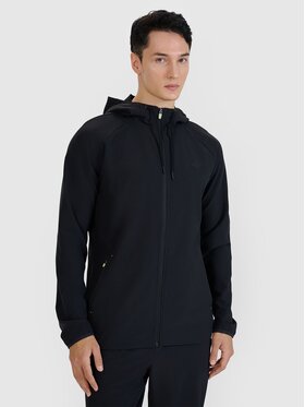 4F 4F Bluza techniczna 4FWSS25TFSWM458-20S Czarny Regular Fit