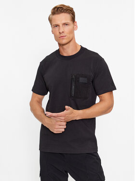 Calvin Klein Jeans Calvin Klein Jeans T-shirt J30J323997 Crna Relaxed Fit