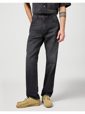 Wrangler Wrangler Jeansy Frontier Czarny Straight Leg