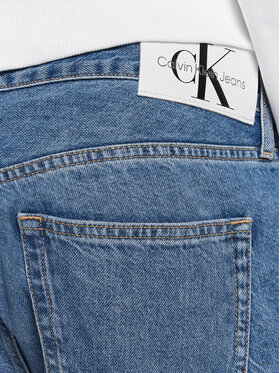 Calvin Klein Jeans Jeans Hlače J30J323069 Modra Straight Fit