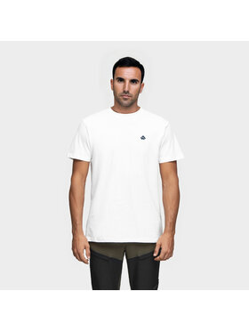 Alpinus Alpinus T-Shirt Tokat Biały Regular Fit