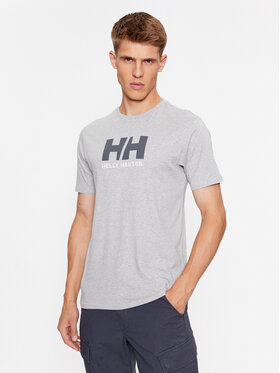 Helly Hansen Helly Hansen T-krekls Logo 33979 Pelēks Regular Fit